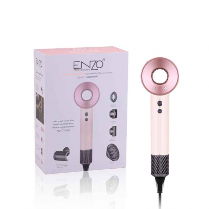 مجفف الشعر Enzo DY-888 Dyson Supersonic - وردي